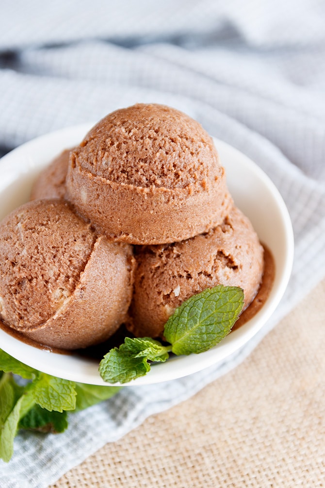 Chocolate Protein Ice Cream - Jennifer